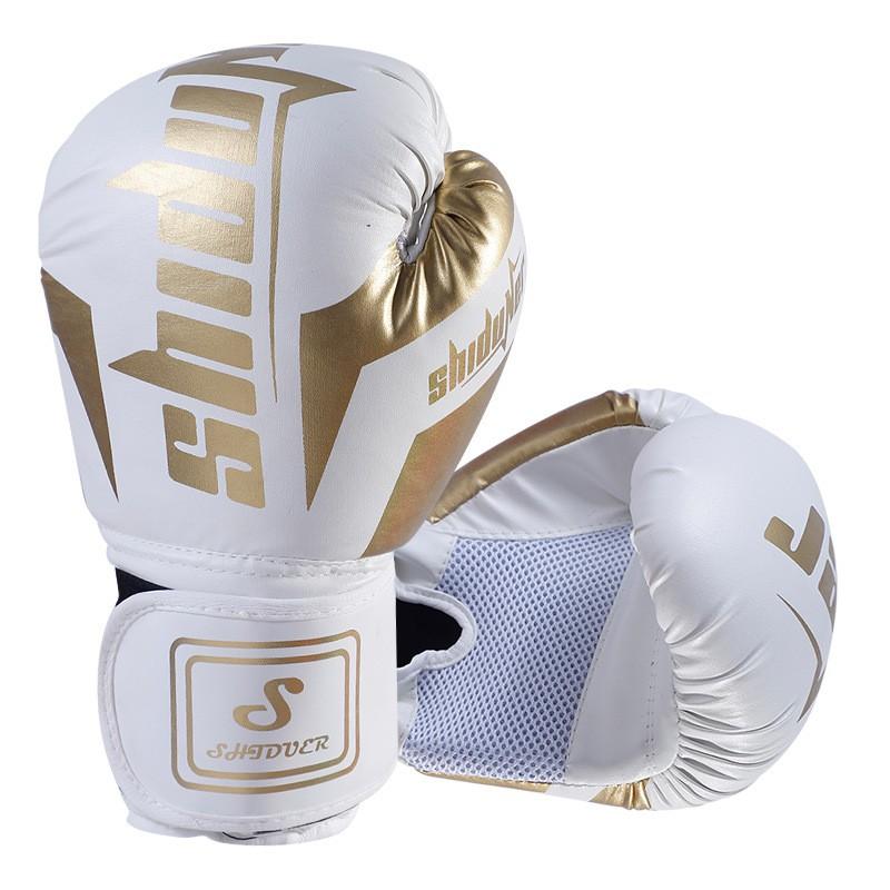 Professionelle Boxhandschuhe Erwachsene Kinder Training Sandsack Muay Thai Kampfsport Sparring PU-Leder