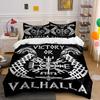 Viking Symbols with Dragons. Bedding Sets Duvet Cover Sets Duvet Covers Pillowcases(1*Duvet Cover 2*Pillowcases Without Duvet Insert)