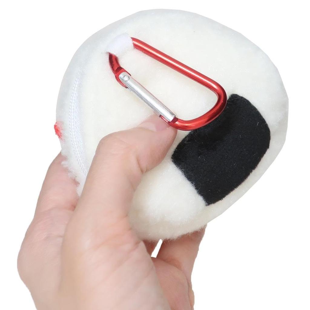 K Company Sanrio Characters (Onigiri Series) Carabiner Coin Purse Hello Kitty SAON-KKZ-KT H7.5 X W8 X D4cm