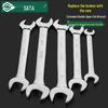 SATA Double-Ended Open-End Wrench, Sizes: 8-24mm (Fork Type)