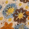 PENFIELD Women'S Floral Jacquard Knit Short Sleeve Brown_Fr2Kt24F