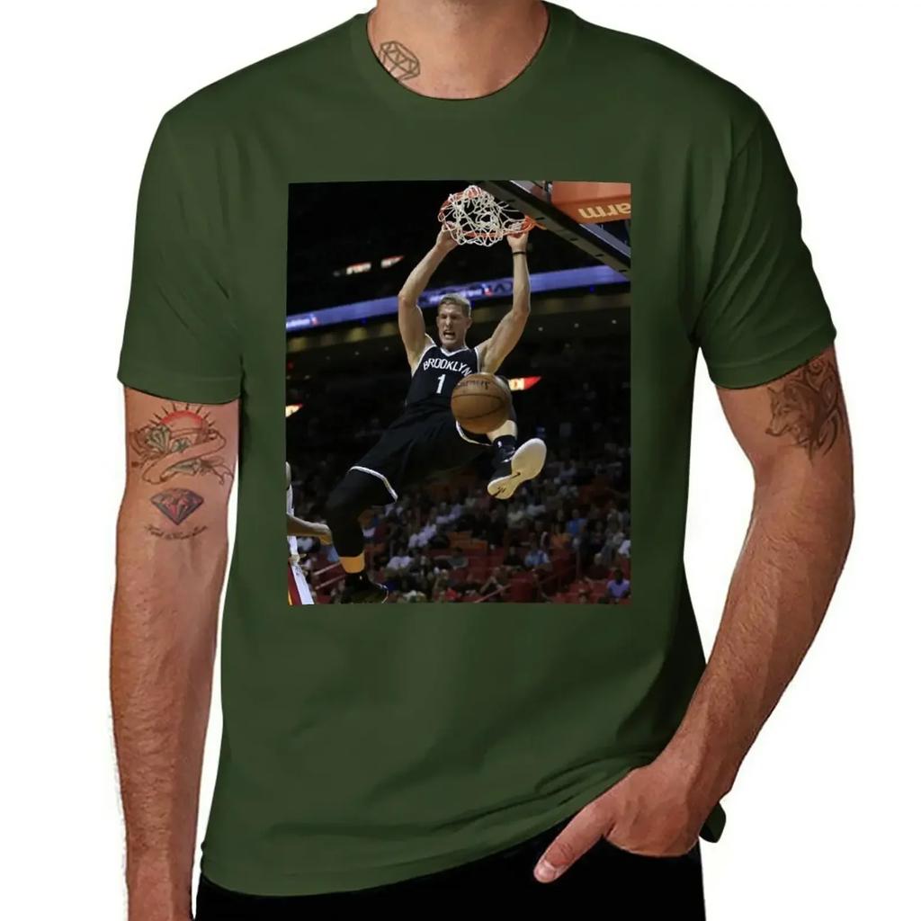 Mason Plumlee T-Shirt schwarze Übergrößen Oberteile süße Kleidung Herren T-Shirt