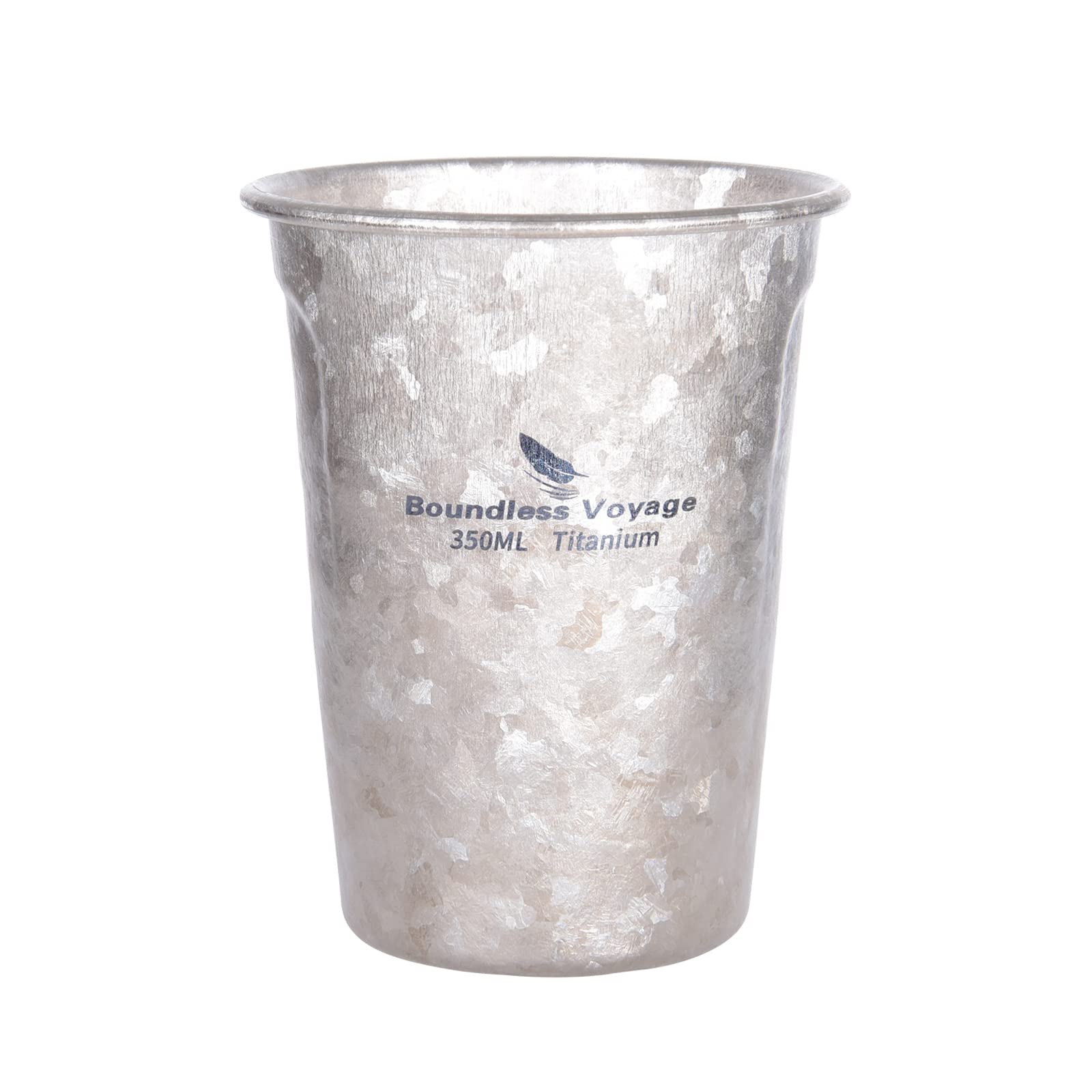 

Boundless Voyage Titanium Beer Ideal for Outdoor and Lemon Sours Cup, 350ml, Tumbler, Cup, Lightweight, Rust-Resistant, Stackable, Activities,