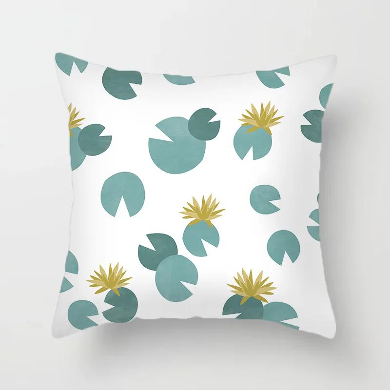 Minimalistischer Cartoon Tierdruck Muster Kissenbezug für Zuhause Wohnzimmer Sofa Schlafzimmer Dekoration Kissenbezug