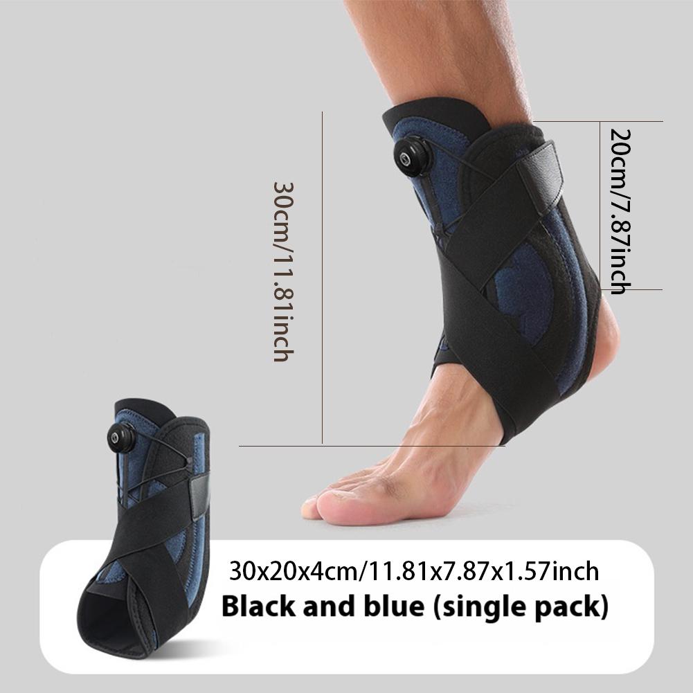 1/2Pcs Ankle Brace Support Sports Adjustable Lace Up Sports Ankle Stabilizer Straps for Sprained Foot Compression Socks Sleeve