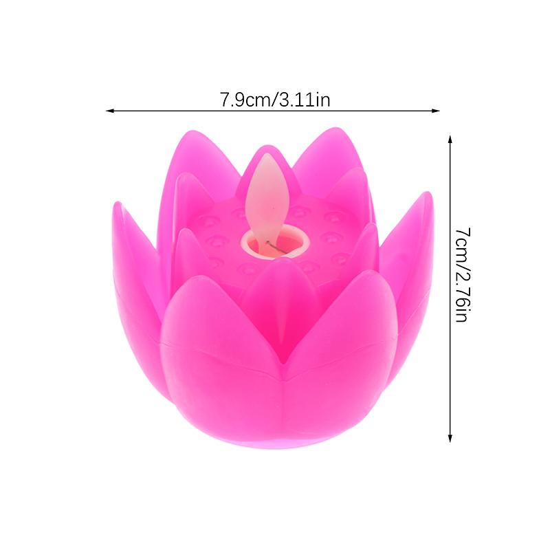 Lotus Lantern In Front Of The Temple Led Electronic Candle Lamp Buddhist Hall Lanterns Wishing Light Temple Festival Decoration