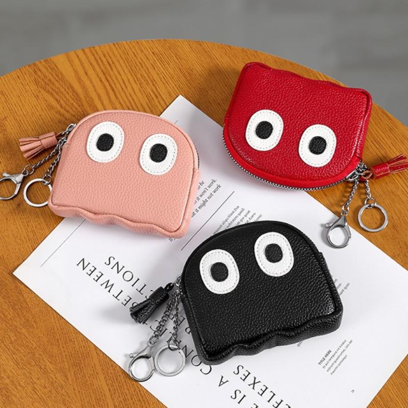 New Mini Creative Cartoon Zipper Coin Purse for Ladies Cute Coin Purse Multi-functional Storage Wallet Card Holder