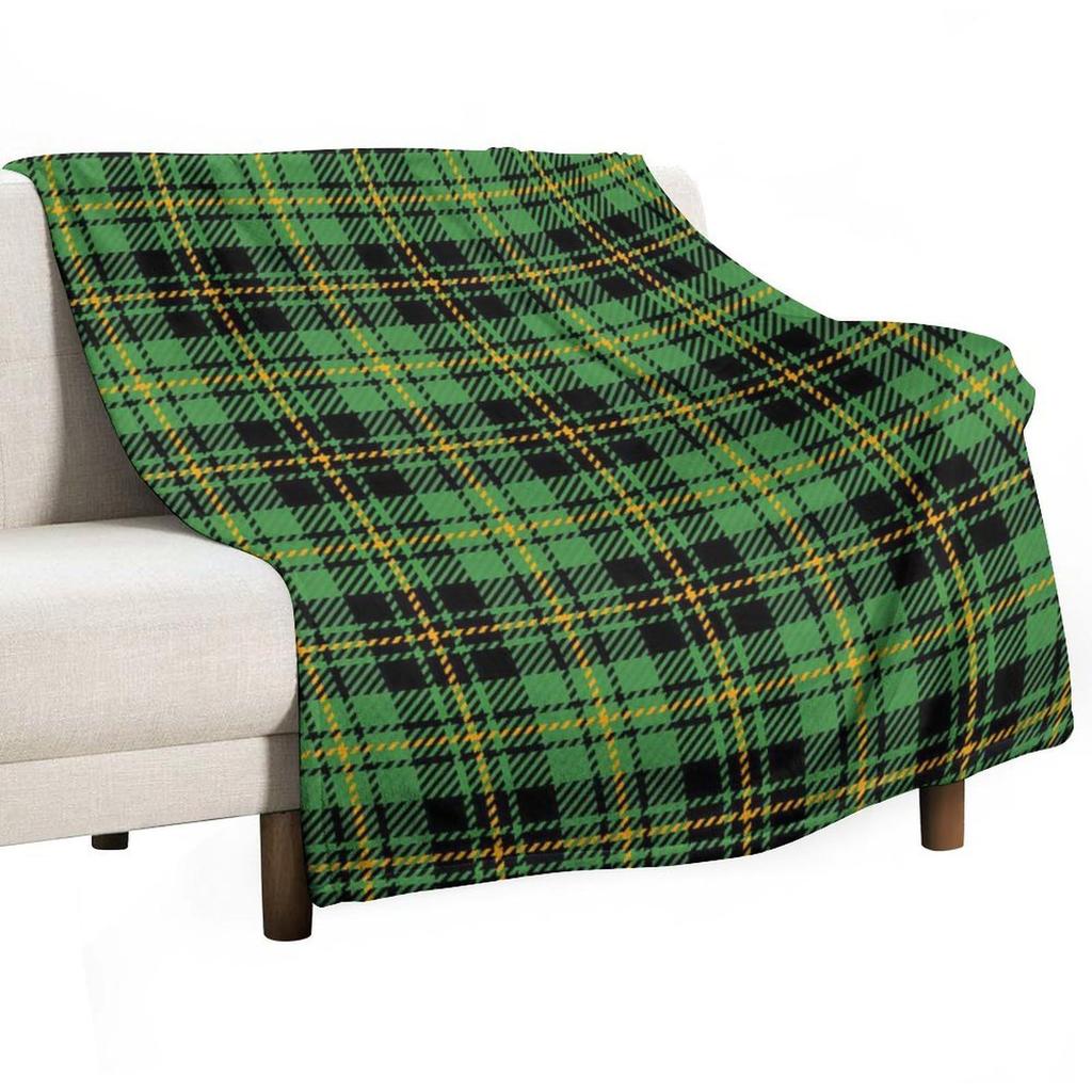 St. Patrick's Day Series digital-printed polyester Bedroom velvet flannel cover blanket Fleece soft sofa cover blankets for beds