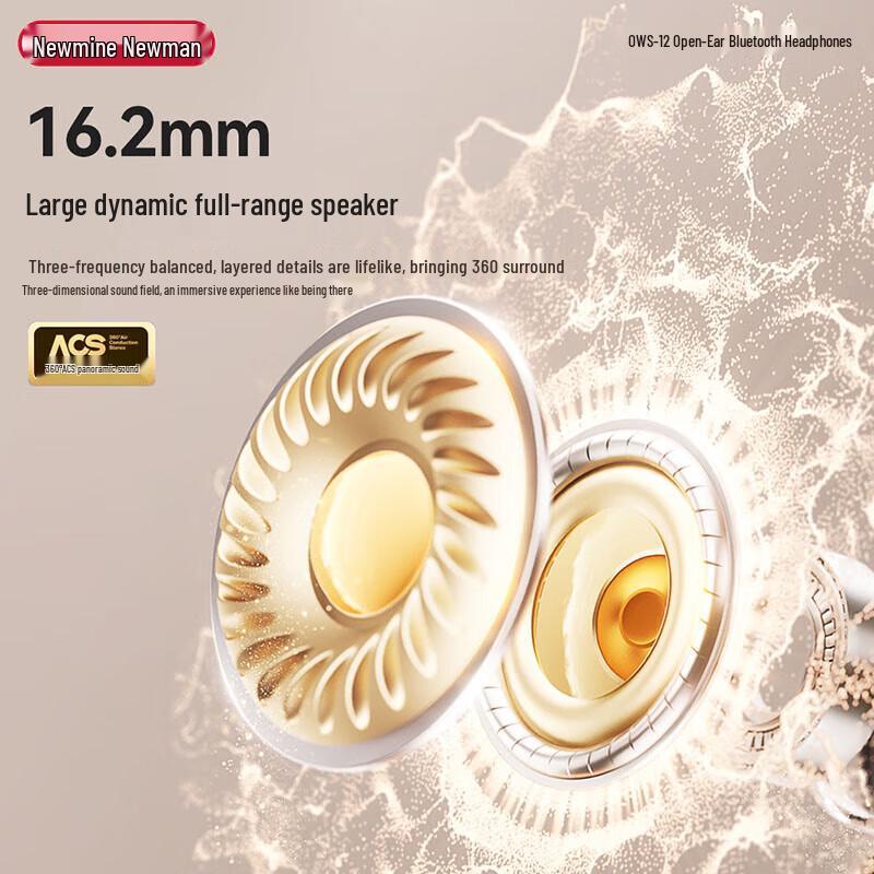 Newman OWS-12 True Wireless Ear-Hook Bluetooth Headset