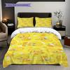Tweety Bird Pink Bow Pink Background Threepiece Set 1 Duvet Cover 2 Pillowcase Without Core Bedding Set Duvet Cover And Pillowcase
