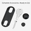 Safety Lever Zinc Alloy Window Frame Lock With Key Anti Theft Safety Locks Plastic Steel T-Lock External Window