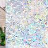 Mul-styles Decorative Window Film Anti Look Static Cling Window Stickers Vinyl for Glass Stained Glass Film Self Adhesive Film