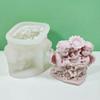 3d Candle Silicone Mold, Sculpture Candle Mold for Candle Resin Craft Gypsum Ornament Home Decorations