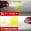 20PCS Ultra Bright Reflective Safety Sticker - Waterproof, Fluorescent Yellow-Green for Cars, Trucks, Bicycles and Motorcycles
