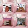 Cute AnimeeJujutsuswKaisenskawaii Case Plush Fabric Soft Pillowcase Double Sided Print Cushion Cover Household Gifts