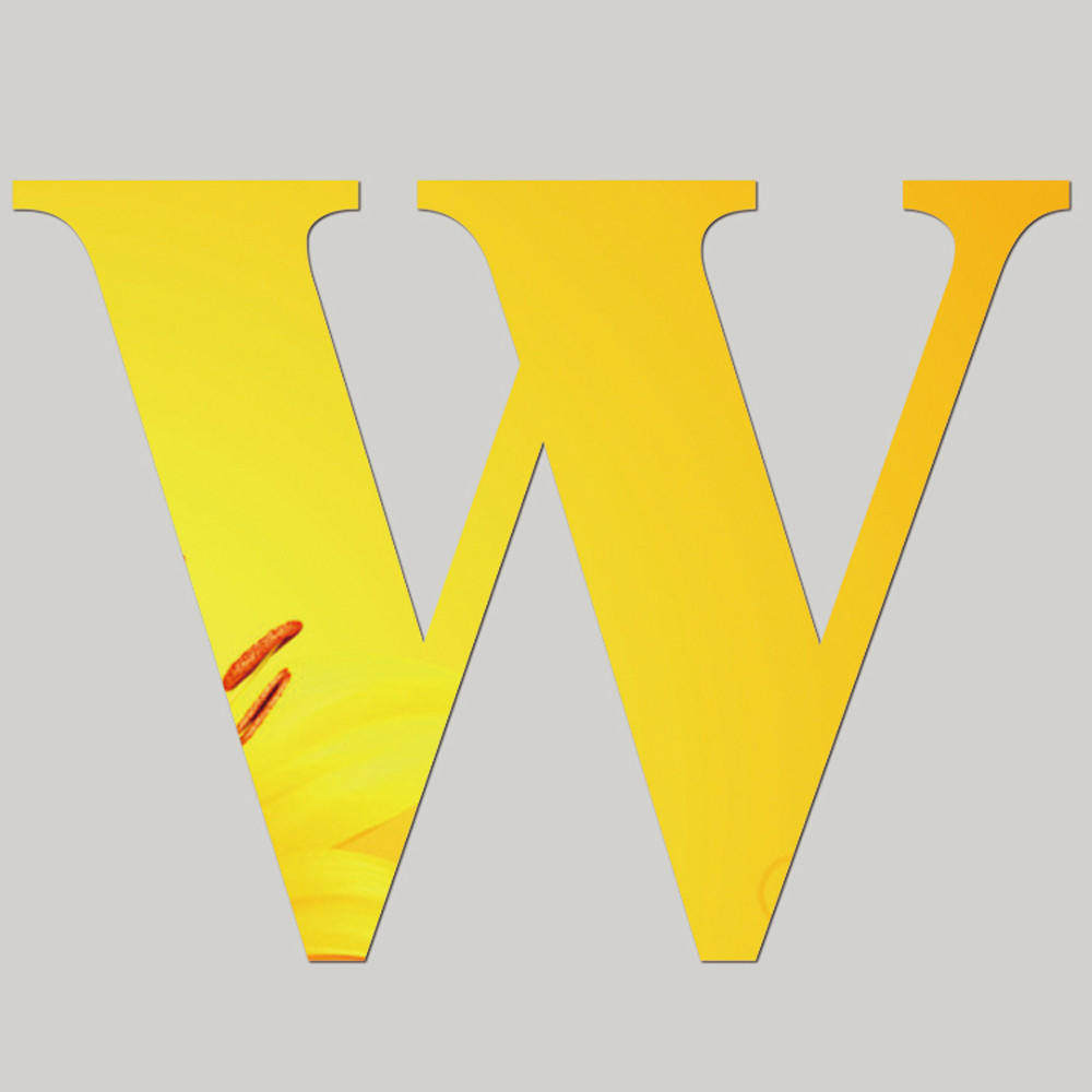 Mirror Wall Sticker 26 Letters DIY Art Mural Home Decor Acrylic Decals Gold