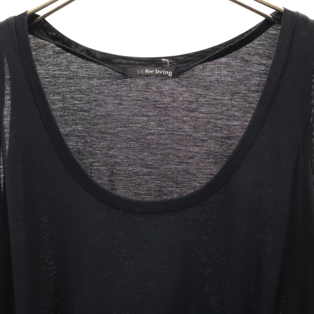 Y's for living No sleeve one piece black Youji Yamamoto Women Used