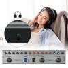 WOYUE Bass Multi-Effect Pedal 3-Band Equalizer XLR Balanced Output 3 Delays 3 Reverbs Bluetooth Type-C Rechargeable Electric Bass