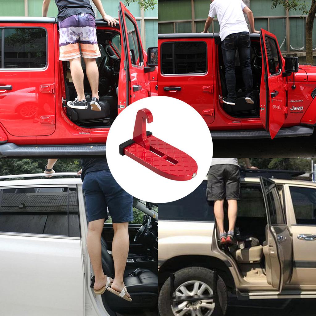 Atv/Utv Parts Off-road Vehicle Accessories U Shaped Hook Pedal Folding Car Doorstep Foot
