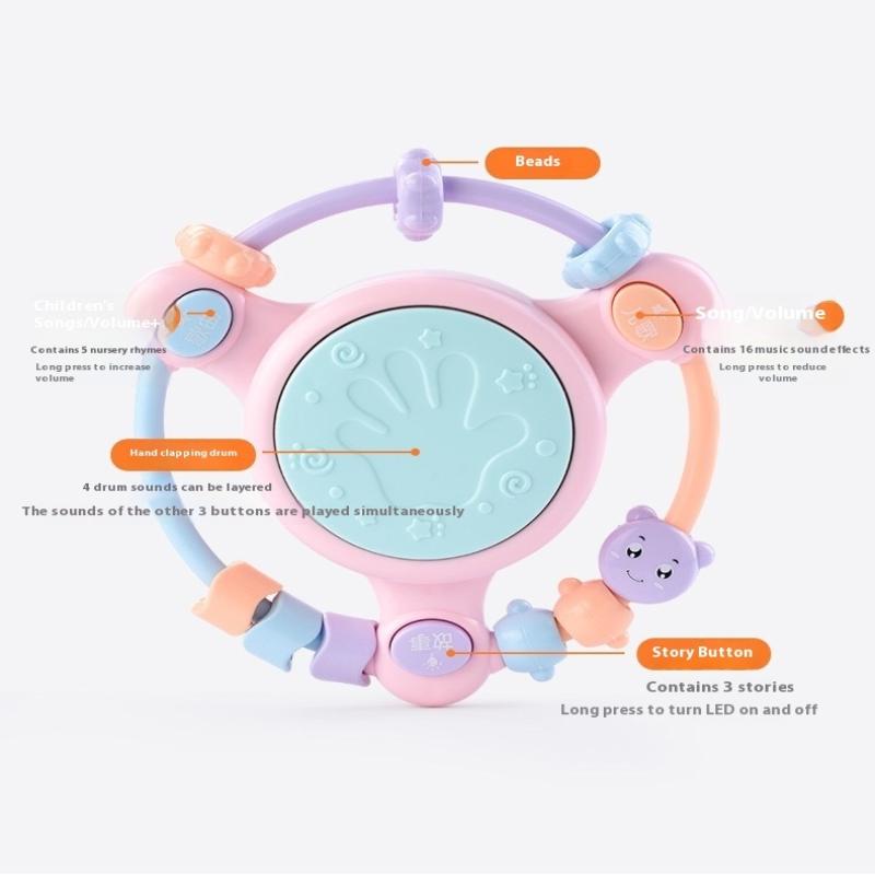 Baby Musical Toy With Animal Sound Kids Piano Keyboard Electric Flashing Music Instrument Early Educational Toys For Children