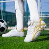 Kids Soccer Shoes Society TF/FG School Football Boots Cleats Grass Sneakers Boy Girl Outdoor Athletic Training Sports Footwear Size 28-39