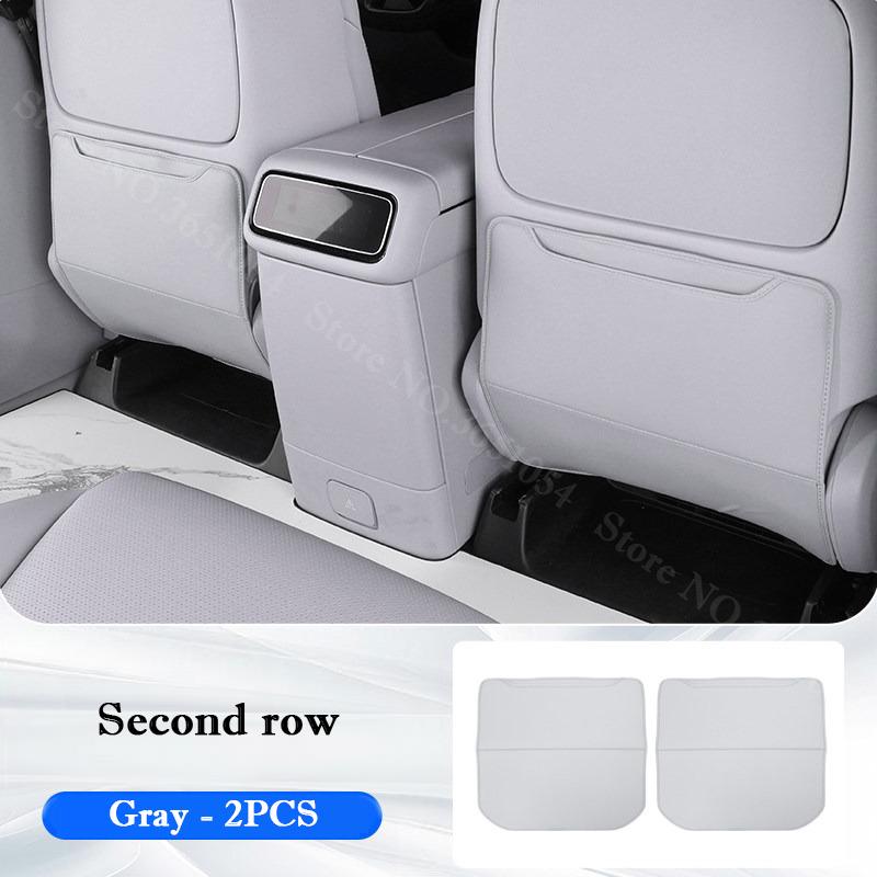 For Leapmotor D19 2026 2027 Car Rear Anti-kick Pad Special Seat Back Protection Cover Leather Anti-dirt Mat Interior Accessories