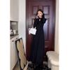 Christmas senior gentle wind red dress women's autumn and winter slim and thin new Chinese festive banquet dress