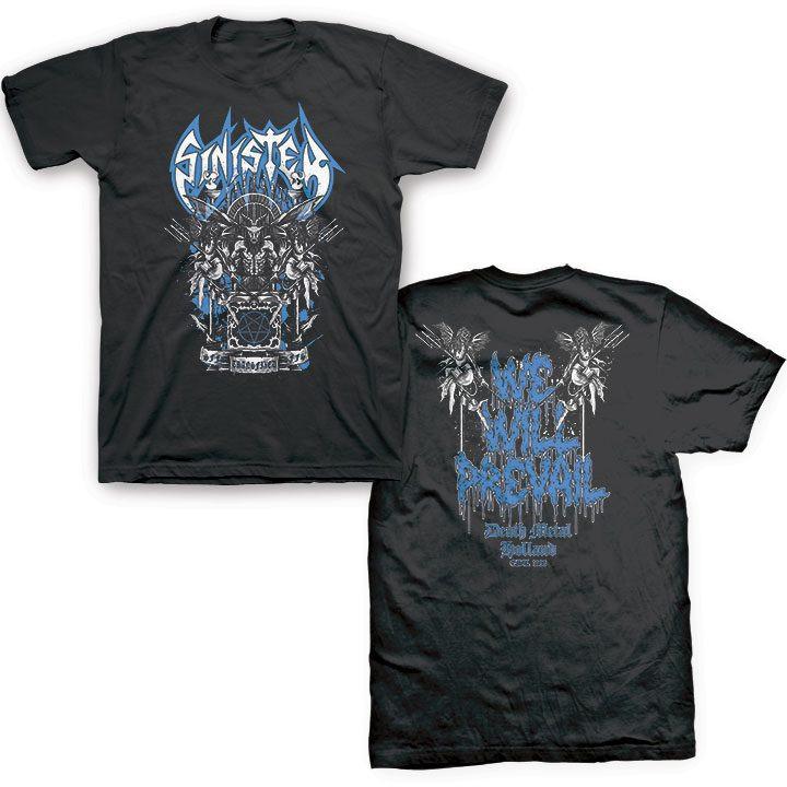 Sinister Band Music Tour Heavy Cotton Black All Size T Shirt For Men AG520 Unisex T-Shirt S