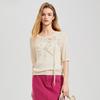 Women's Round Neck Short Sleeve Knit Top