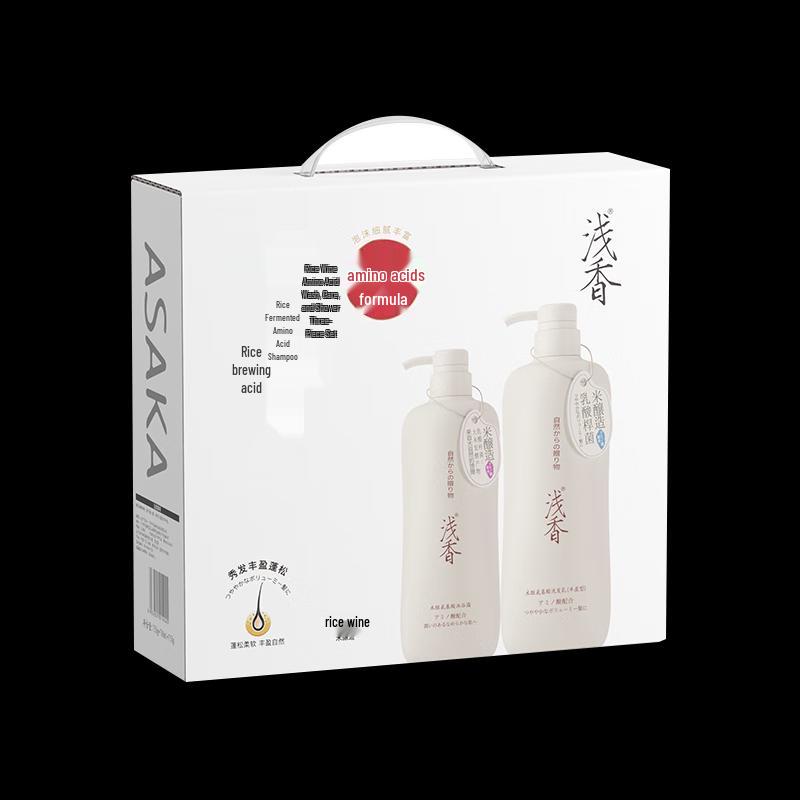 Light Fragrance Rice Amino Acid Hair & Body Care Set