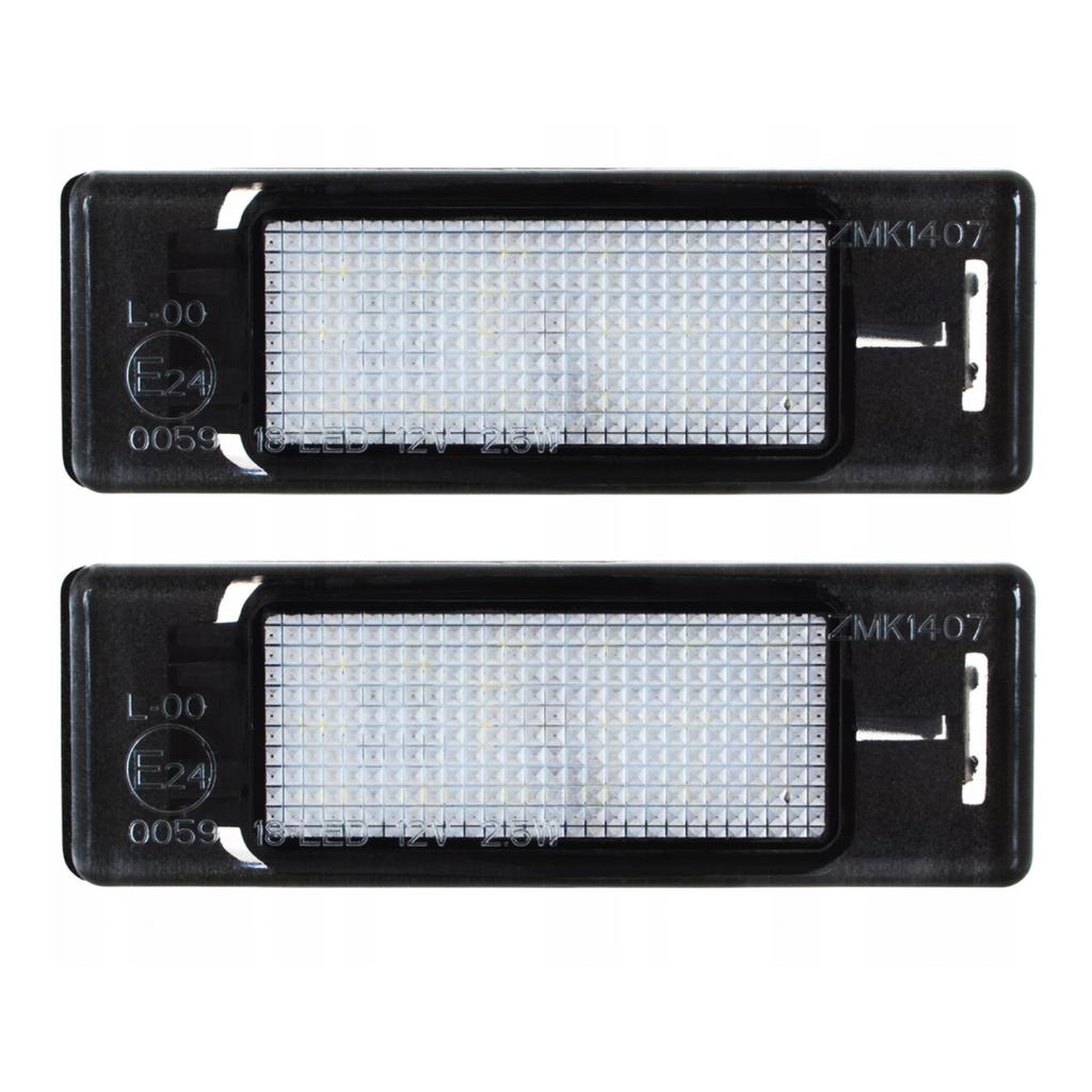 Led Licence Plate Light Kit, Autotune, For Peugeot 1007, 106 Ii, 207, 207 Cc, Sw, Peugeot 3008, Peugeot 307, Peugeot 307, Peugeot 308, Peugeot 406, Pe