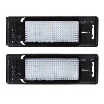 LED License Plate Light Kit, Autotune, For Peugeot 1007, 106 II, 207, 207 CC, SW, Peugeot 3008, Peugeot 307, Peugeot 307, Peugeot 308, Peugeot 406, Pe