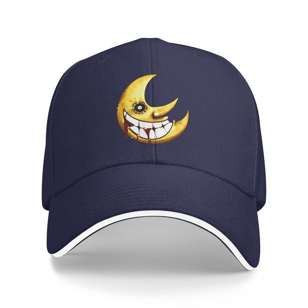 Baseball Caps Soul Eater Anime Moon Horror Customized Casual Unisex Spring Hats