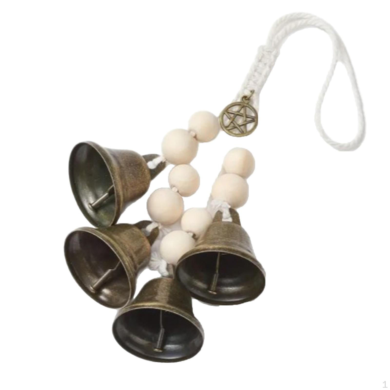 

Bell, Wind Chime for Walls, Halloween Decoration, Decorative Hanging Door Ornament, Rustic Star
