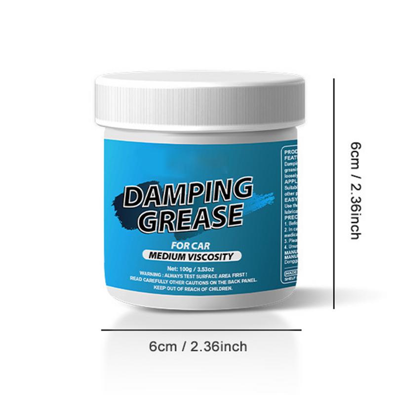 Damping Grease Lubricant Waterproof Mechanical Damping Grease Industrial Lubricants Heat Resistant Versatile Car Interior