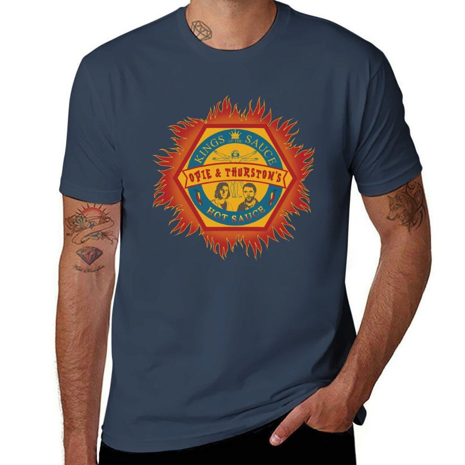 Opie and Thurstons Hot Sauce TShirt Plus Size Loose Short Sleeve Top S