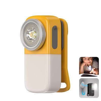 OOWOLF LED Mini Kompakt Tragbares Licht mit Weiß Rot Magnetkappe Perfekt für Nacht Hund Outdoor Handheld Katastrophen- und Stromausfallvorsorge