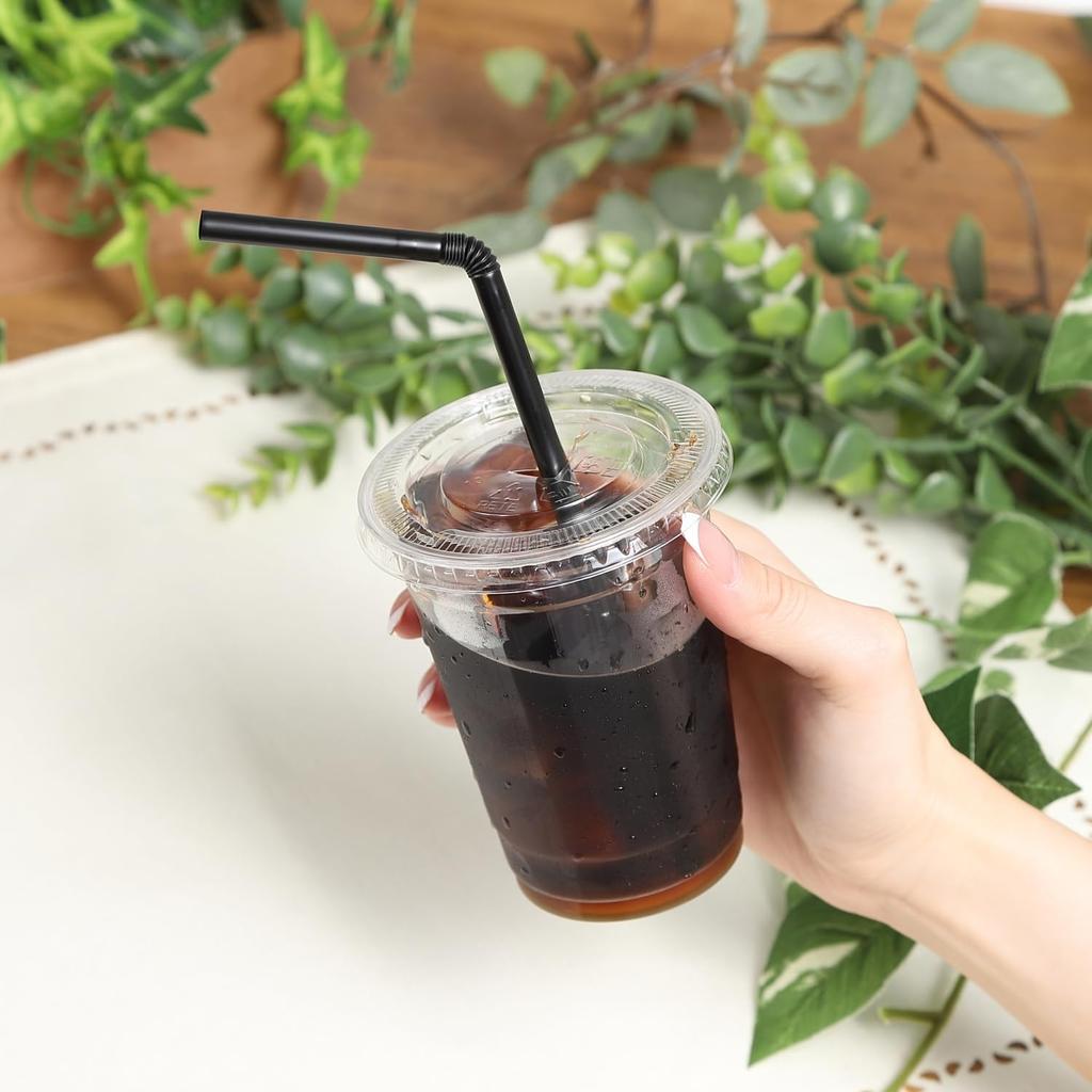 HONOR PET-begre, 300 ml x 10 oz, 50-pakning, klare takeaway-begre med flate lokk