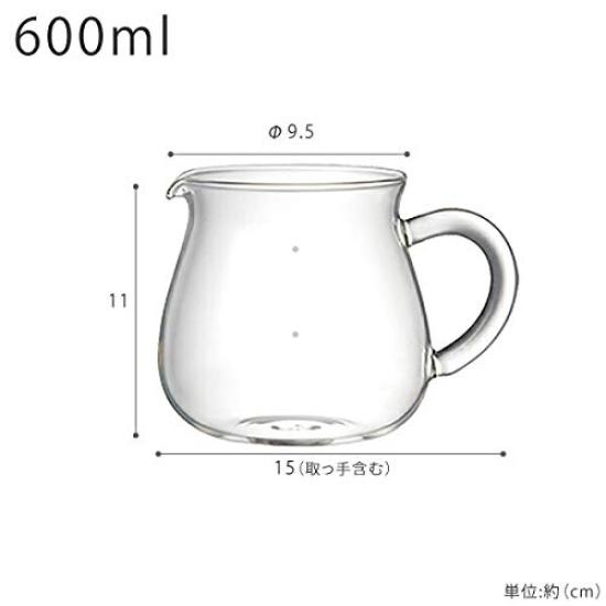 SLOW COFFEE STYLE Kaffekanna 600ml Hushåll Stilfull Jul Jul Jul Kök Kök Kaffe (E-enhet, Varor, Varor, Presenter, Gåvor,