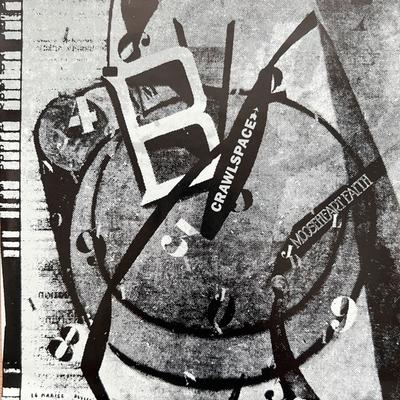 7inch Record CRAWLSPACE, MOOSEHEART FAITH - On The Tide / Hook In The Gray FE013 Forced Exposure 1990 US Rock Used