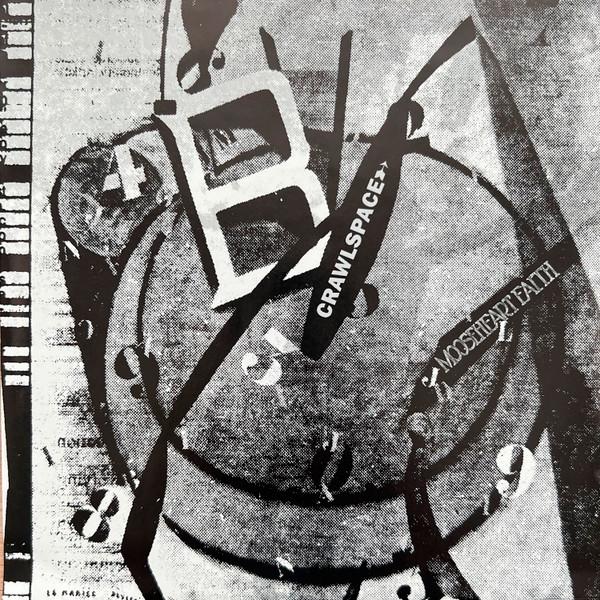 

7-дюймовая пластинка CRAWLSPACE, MOOSEHEART FAITH - На волне / Крючок в сером FE013 Forced Exposure 1990 США Рок Б/У