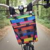 Bicycle Storage Bag Detachable Front Handle Basket Large Capacity Pocket Fits Bicycle Motorcycle Phone Bag Accessory