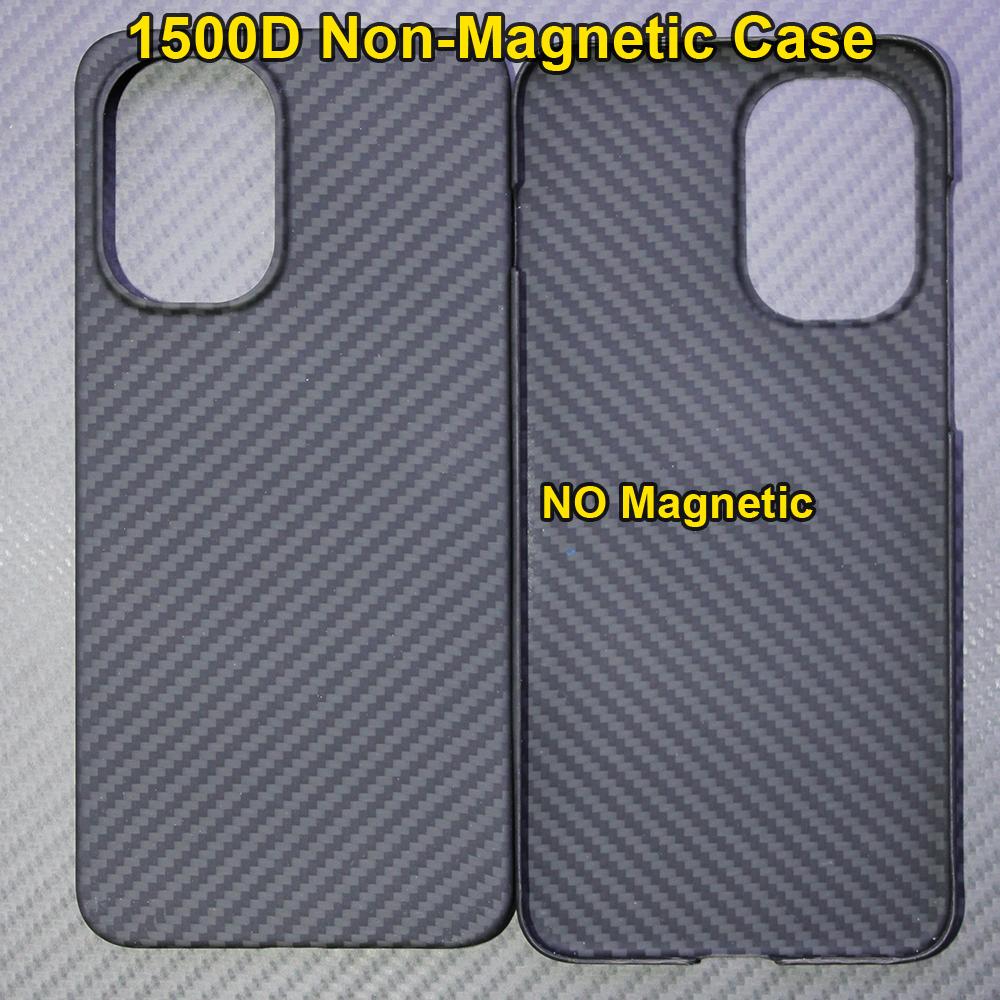 Carbon Fiber Aramid Magnetic Case for Oneplus 15R/oneplus Ace6 Kevlar Fabric Thin Hard Lightweight Cover Magnetic Balck Premium