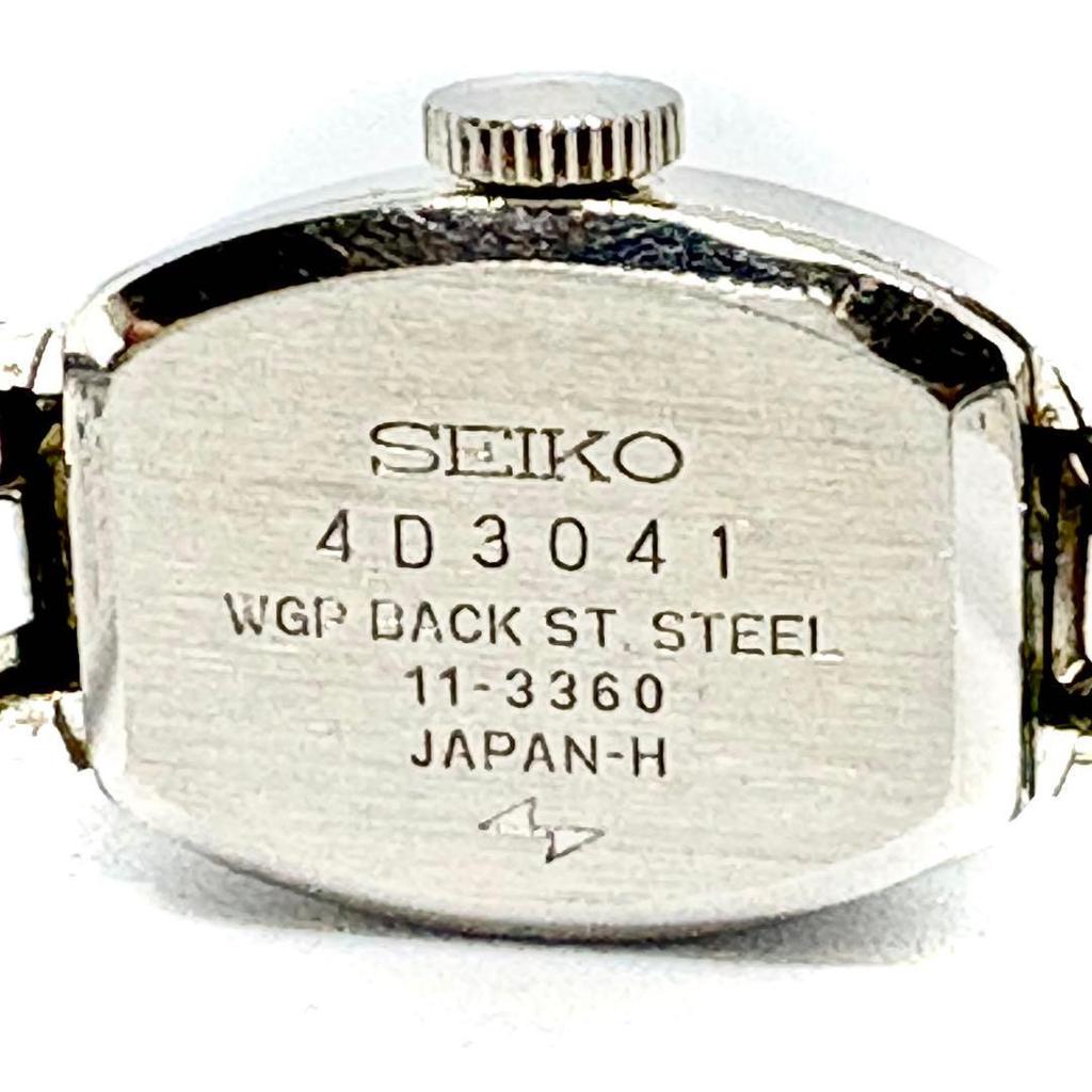 Used [Working Item] SEIKO 17 Stone Manual Winding Ladies Watch Vintage