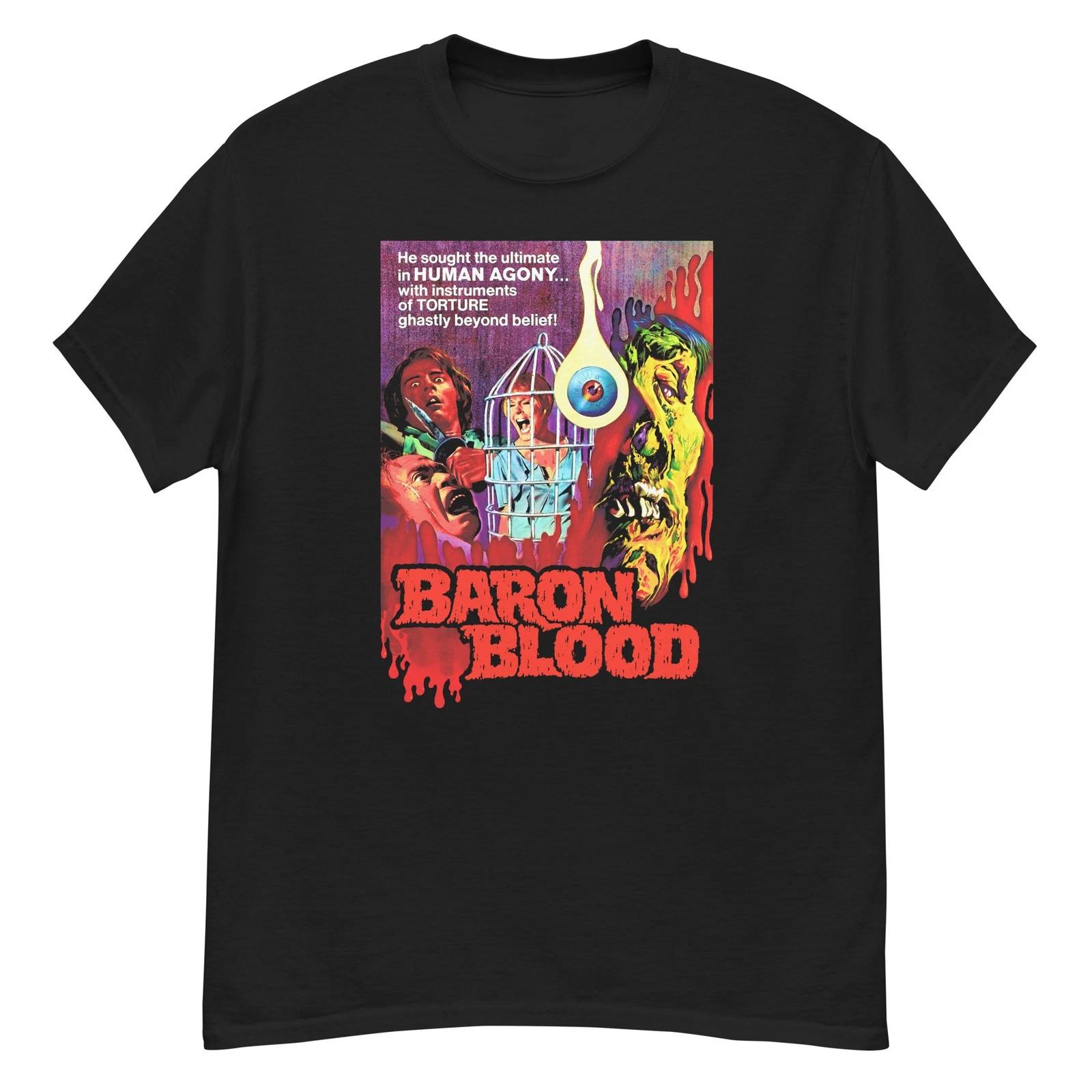 Baron Blood cult horror film fan art t-shirt S