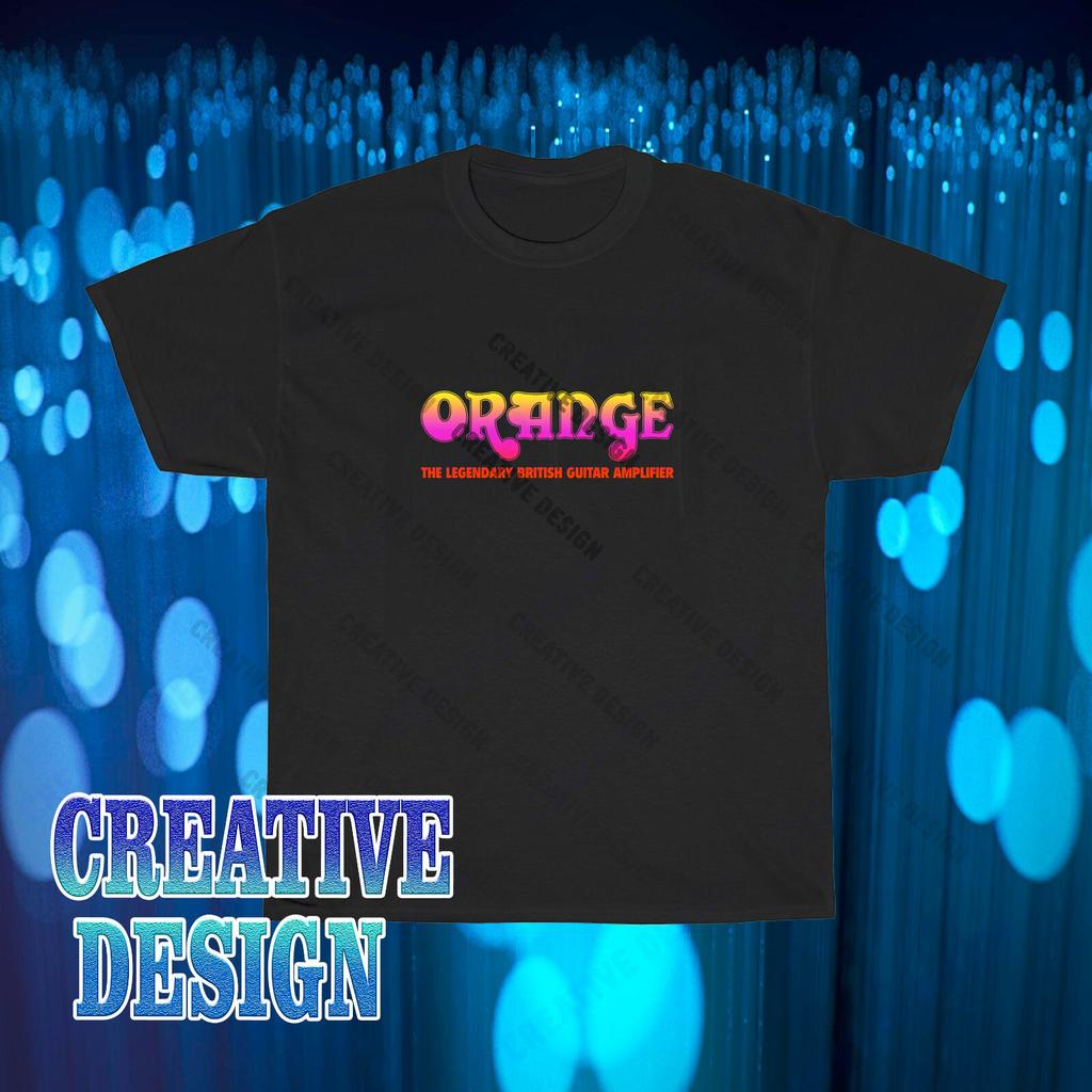 Brand New Orange Amplification Logo T-Shirt Funny Size S To 5XL