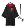 [COSSA] Magic Robe Children's Halloween Cosplay Costume Set - Unisex - Birthday Present Costume - Halloween Party Costume - Disguise - Unisex - School