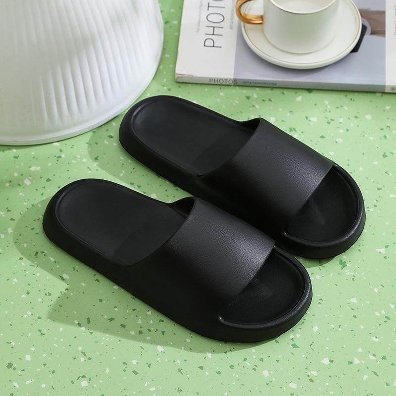 2024 Men's Non-slip Thick-soled Bathroom Slippers - Comfortable EVA Sandals for Couples
