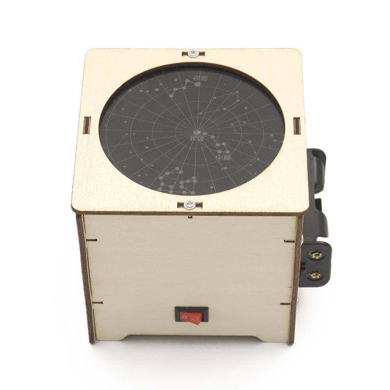 Customizable Wooden Diy Starlight Lamp Mini Model Kids Science Experiment Kit School Star Chart Experiment Tool