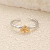 Exquisite Honeybee Flower Bee Rings For Women Engagement Wedding Luxury Fine Jewelry Gift